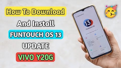 How To Download And Install Funtouch OS 13 Update In Vivo Y20G 🥳🥳