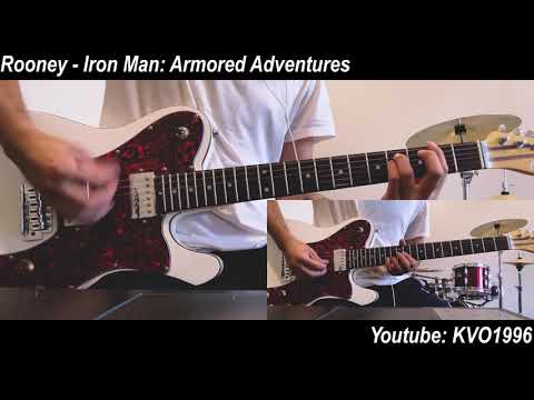 Rooney - Iron Man: Armored Adventures Guitar Cover | KVO1996 ReCover