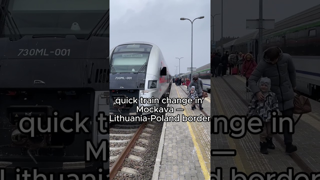 First Class Train Vilnius to Warsaw – Lithuania to Poland with Intercity Hańcza & LTG Link!