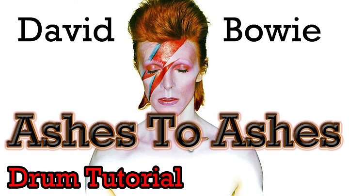 Ashes to Ashes Drums version - Drums performance video thumbnail