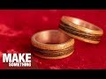 How to Make Copper and Wood Wedding Rings