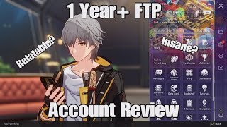 Honkai Star Rail FTP 1+ Year Account Review
