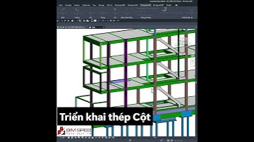 Tạo thép cột tự động trong Revit.