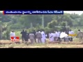 KCR inspects the site for performing Chandi Yagnam