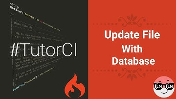 Cara Edit / Update File (png,jpg,pdf) + Database di CodeIgniter 3 [#TutorCI]