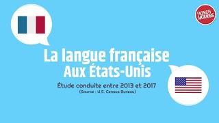 Infographie : la langue française aux États-Unis by Frenchly 16,567 views 4 years ago 1 minute, 10 seconds