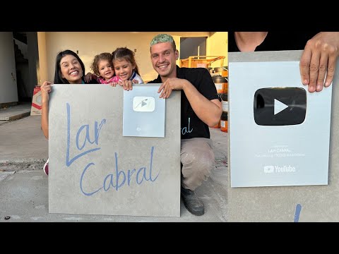 SOMOS 100MIL INSCRITOS! COMO COMEÇAMOS AQUI? UNBOXING PLACA 100MIL RETROSPECTIVA DO CANAL