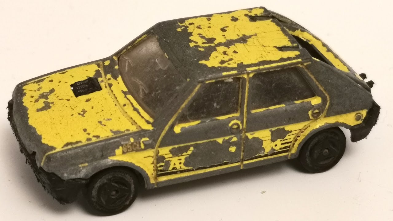 Реставрация мажоретки Fiat Ritmo № 239. Литье игрушечной модели.