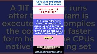 What is a JIT compiler
