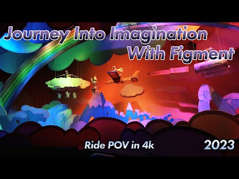 Journey into Imagination with Figment EPCOT Ride in 4k | Walt Disney World 2023