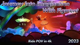 Journey into Imagination with Figment EPCOT Ride in 4k | Walt Disney World 2023