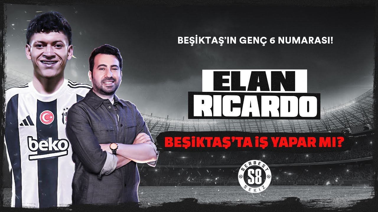 BEŞİKTAŞ'IN YENİ ORTA SAHASI ELAN RICARDO | Genç Kolombiyalının Öne ...