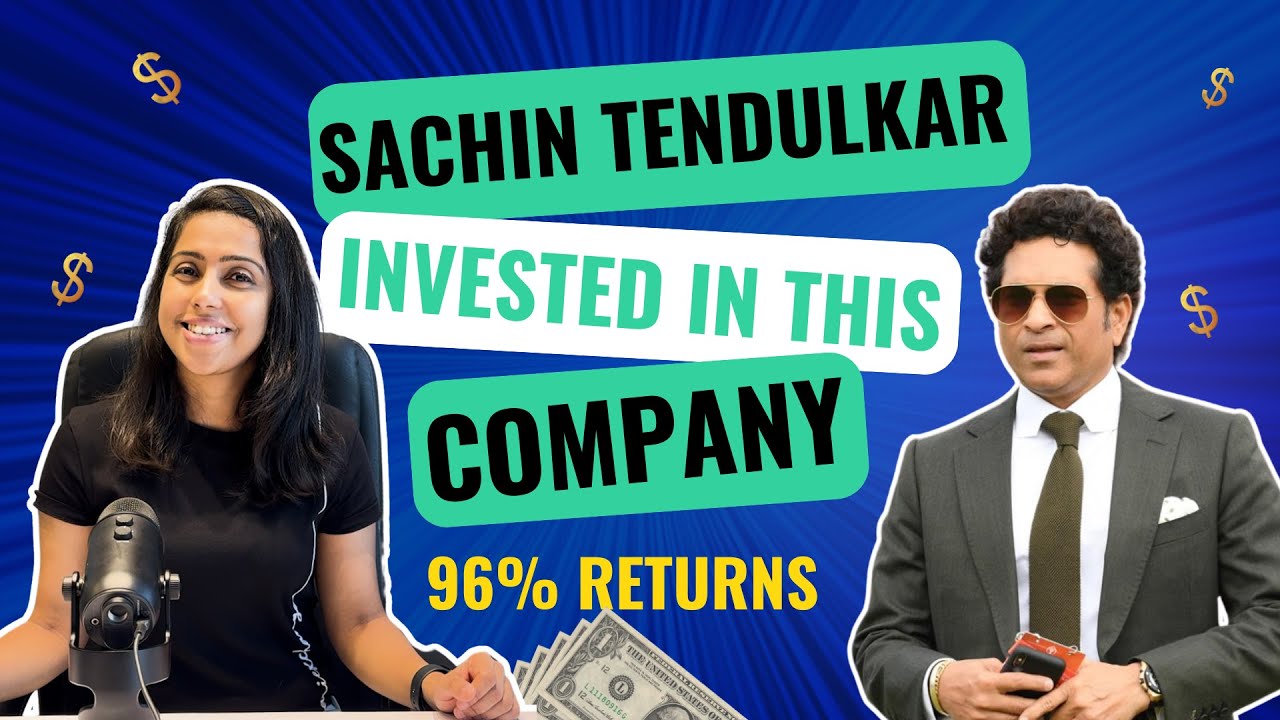 Sachin Tendulkar made 96% Returns in this Stock | Celebrity Investments