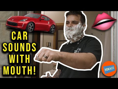 car-sounds-with-mouth!-|-370z-straight-pipe-|-shaving-skit-#carsoundswithmouth