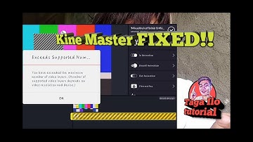 How to fix  you have exceed the maximum numbers of video layers in kine master 2020