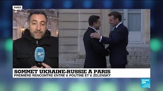 Un sommet Ukraine-Russie à Paris pour 