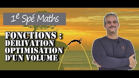 Dérivation - Optimisation d