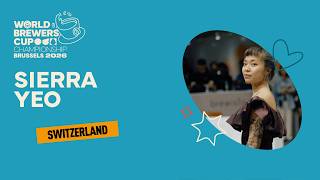 Sierra Yeo Competition Body of Switzerland 2026 World Brewers Cup Round One