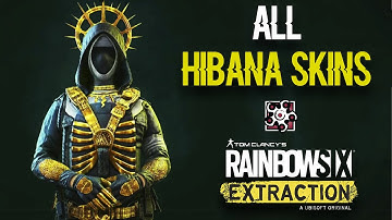 ALL UNIFORMS And HEADGEARS For HIBANA in Rainbow Six EXTRACTION - Full Showcase