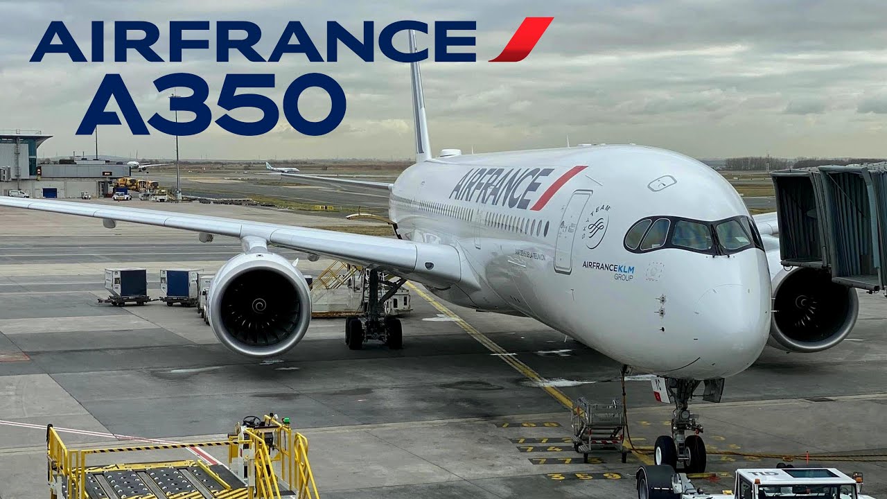 🇫🇷 Paris CDG - Mauritius MRU 🇲🇺 Air France Airbus A350-900 [FULL FLIGHT REPORT] + Lounge