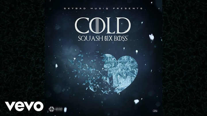 Squash - Cold (Official Visualizer)
