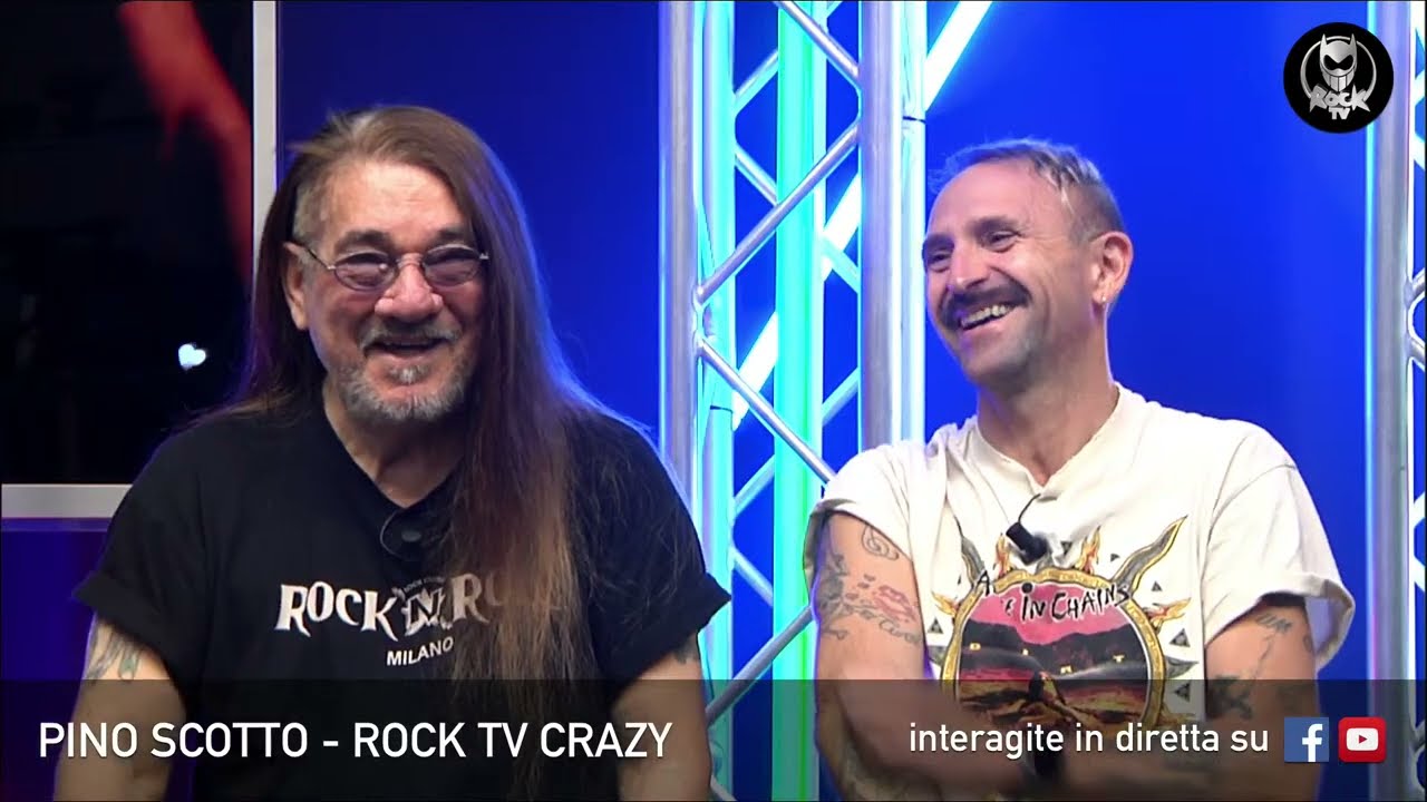 PINO SCOTTO 🔥 ROCK TV CRAZY 🤡 LIVE SU ROCK TV 🤘🏻📲 16 DICEMBRE 2024