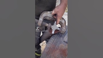 installing  a u-joint in