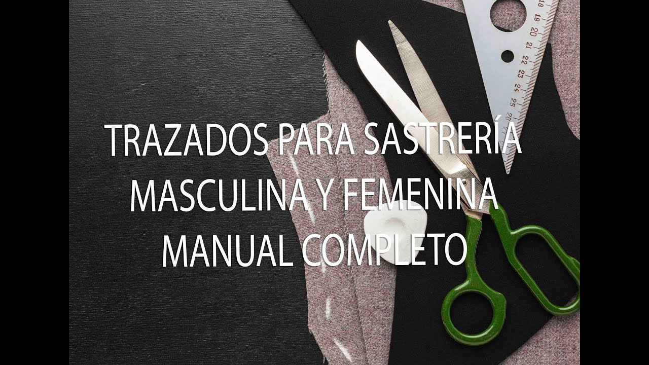 MANUAL DE SASTRERÍA en PDF y WORD - YouTube