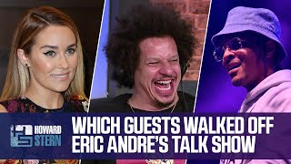 Eric Andre on Which Celebs Walked Off His Wild Talk Show