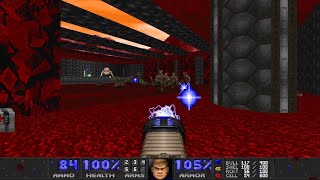 Doom II - Realm of Chaos: 25th Anniversary Edition - MAP08: Research Lab (Ultra-Violence 100%)