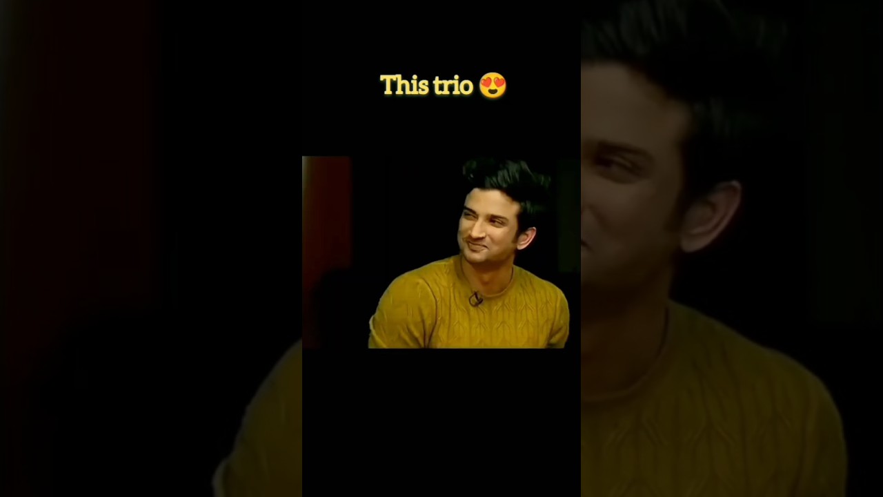 Sushant,Ranbir and Shahid cute and funny moments 🥰 