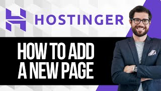 How to Add a New Page in Hostinger Website Builder