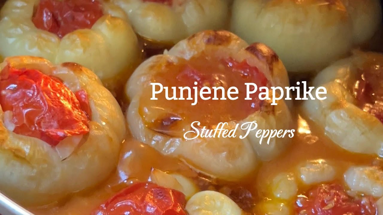 My Balkan Kitchen - Punjene Paprike (Stuffed pepeprs)