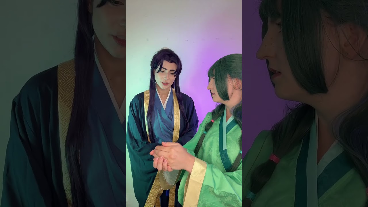 ‼️Why would you do that??‼️- Jinshi and Maomao cosplays bringing The Apothecary Diaries to life