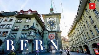 Bern, Switzerland π¨π Spring Evening Walk 8K | Old Town, Zytglogge & Rosengarten