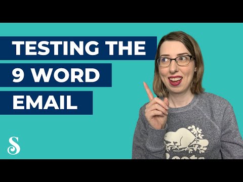 Should You Send A 9 Word Email? | Email Experiments