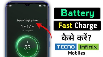 Tecno Phone Ki Battery Fast Charge Kaise Kare 2025 | Fast Charging Setting For All Tecno and Infinix