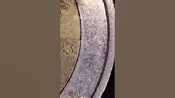 What Money Coins Really Look Like Up Close 🔬 #Microscope #Shorts #Coin