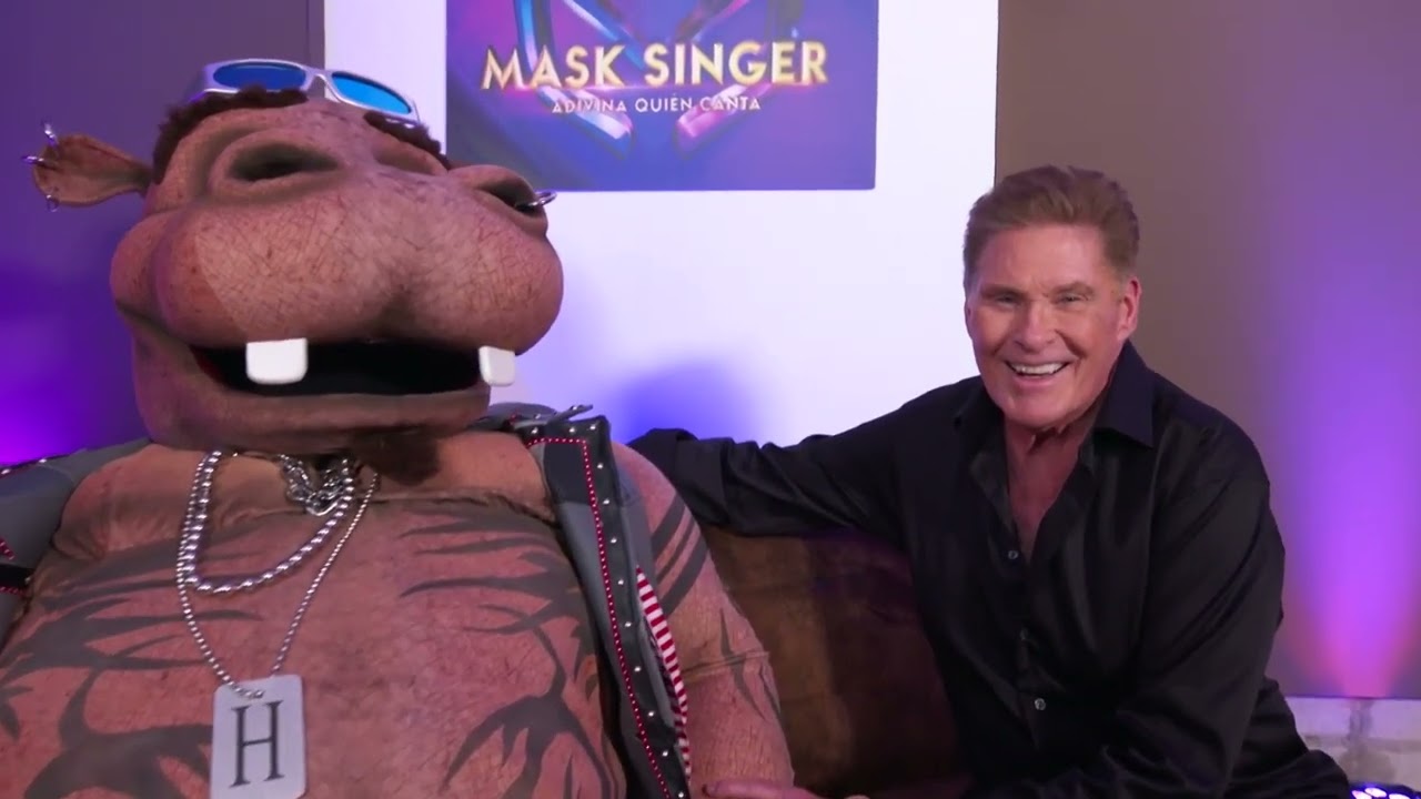 Entrevista a David Hasselhoff tras descubrir que era Hipopótamo | Mask Singer: Detrás de la máscara