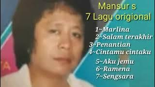 Mansur s lagu jadoel...music original iringan OM Radesa