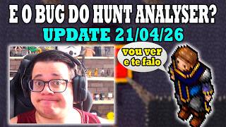E O BUG DO ANALYSER? E O TEST SERVER? UPDATE 21/04/26
