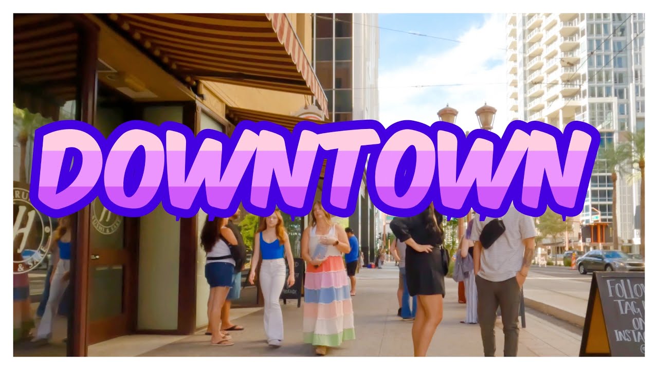 Weekend in Downtown Phoenix Bike Ride Phoenix Arizona YouTube
