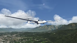 Aerofly FS4 I Flight on the ASK 21 glider I Belluno (LIDB)