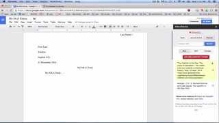 MLA Formatted Works Cited Page Using EasyBib