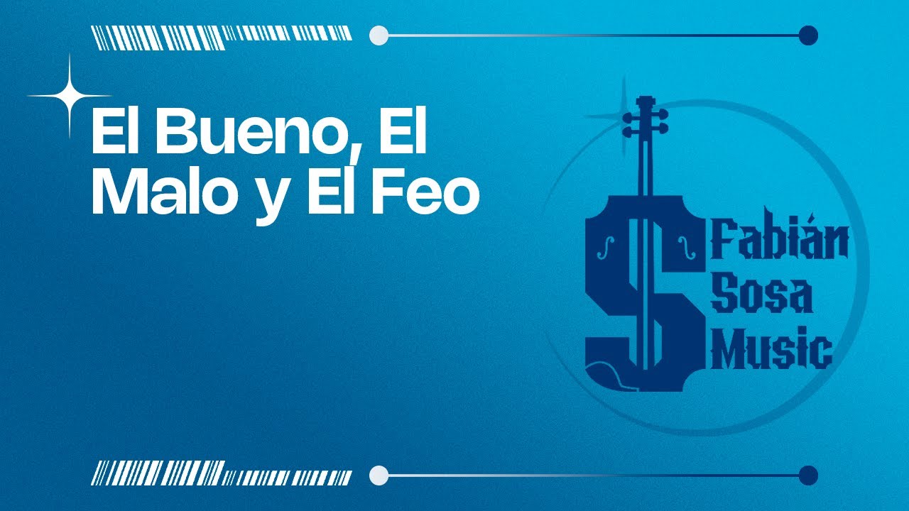 EL BUENO, EL MALO Y EL FEO - Ennio Morricone ( Partitura para Violín - Vioin Sheet )