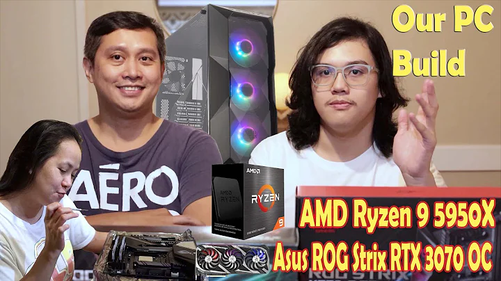 강력한 PC 구성, AMD Ryzen 9 5950X와 Asus ROG Strix RTX3070 OC로 완성됨