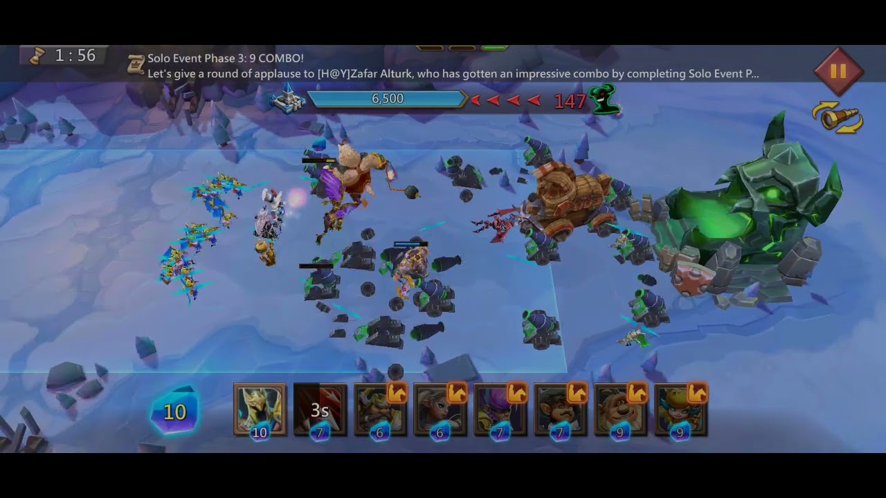 Lords Mobile Vergeway Chapter 10 Stage 12 | Overpowered