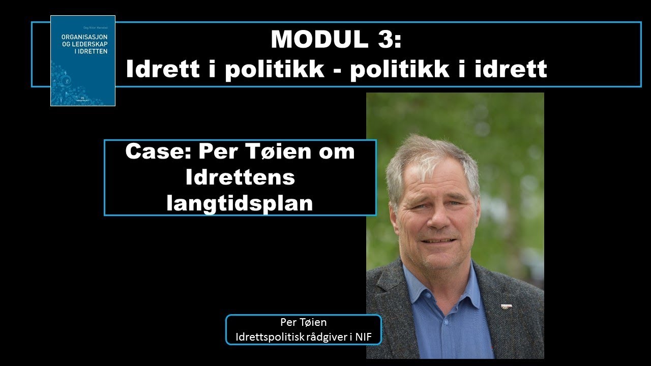 Idrett i politikk - politikk i idrett