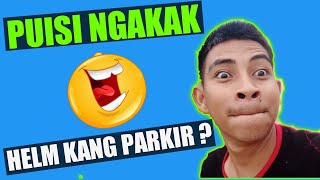 Puisi Lucu Bikin Ngakak Helm Kang Parkir Lepas