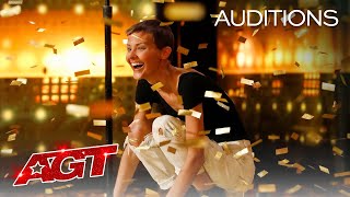 Video thumbnail of "Golden Buzzer: Nightbirde's Original Song Makes Simon Cowell Emotional - America's Got Talent 2021"